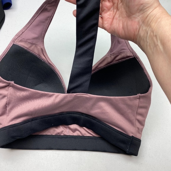 LS DUSTY ROSE T-back Sports/Lounge Bra, D/DD. *P1040 - Picture 3 of 5